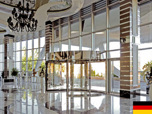 Автоматические карусельные двери GEZE